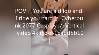 POV： You are a dildo and I ride you hard ／ Cyberpunk 2077 Cosplay ／ Vertical video 4k (63e51eabd5b10)