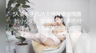 人妻杀手PUA大神网撩偸情露脸小少妇，表情和呻吟声绝对一等一，无毛美鲍进进出出高潮不断，老公来电话都不接了