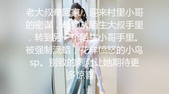 老大叔牵回家，迎来村里小哥的密谋，母狗从陌生大叔手里，转到另一个陌生小哥手里。被强制滴蜡，花样愤怒的小鸟sp。别致的刺激让她期待更多惊喜…