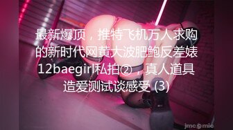 最新爆顶，推特飞机万人求购的新时代网黄大波肥鲍反差婊12baegirl私拍②，真人道具造爱测试谈感受 (3)