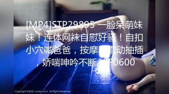 [MP4]STP29895 一脸呆萌妹妹！连体网袜自慰好骚！自扣小穴喊爸爸，按摩器震动抽插，娇喘呻吟不断 VIP0600