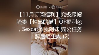 【11月订阅福利】究极绿帽骚妻【性感的猫】OF福利④，Sexcat係我阿妹 猫公任务：醉后陌生人 (2)