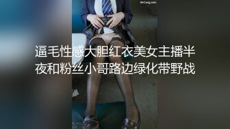 逼毛性感大胆红衣美女主播半夜和粉丝小哥路边绿化带野战