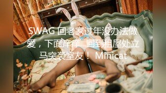 SWAG 回老家过年没办法做爱，下面痒痒...回到租屋处立马突袭室友！ Minicat