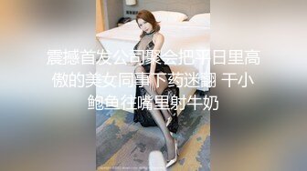 震撼首发公司聚会把平日里高傲的美女同事下药迷翻 干小鲍鱼往嘴里射牛奶