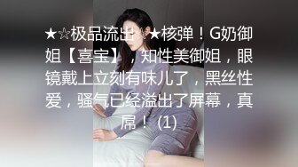 ★☆极品流出☆★核弹！G奶御姐【喜宝】，知性美御姐，眼镜戴上立刻有味儿了，黑丝性爱，骚气已经溢出了屏幕，真屌！ (1)