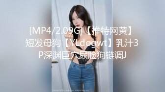 [MP4/2.09G]【推特网黄】短发母狗【YLdogwt】乳汁3P深渊巨穴尿脸狗链调J