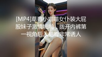 [MP4]草莓小喵喵女仆装大屁股妹子激情啪啪，拨开内裤第一视角后入肥臀非常诱人