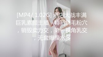 [MP4/ 1.02G] 酒店大战丰满巨乳素颜主播，特写烧毛粉穴，销毁卖力交，第一视角乳交，无套爆操水多