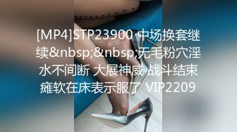 [MP4]STP23900 中场换套继续&nbsp;&nbsp;无毛粉穴淫水不间断 大展神威 战斗结束瘫软在床表示服了 VIP2209