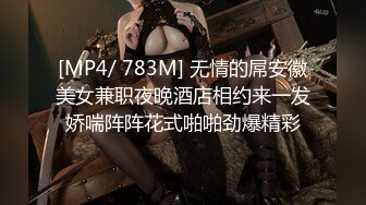 [MP4/ 783M] 无情的屌安徽美女兼职夜晚酒店相约来一发娇喘阵阵花式啪啪劲爆精彩