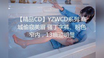 【精品CD】YZWCD系列 商城偷窥美眉 骚丁字裤、粉色窄内，13痕迹明显