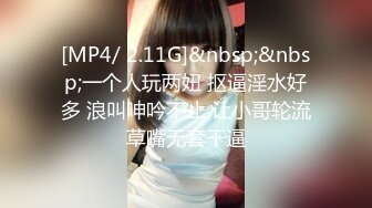 [MP4/ 2.11G]&nbsp;&nbsp;一个人玩两妞 抠逼淫水好多 浪叫呻吟不止 让小哥轮流草嘴无套干逼